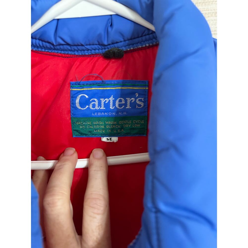 Carter's Vintage "Lebanon NH" Puffer Vest Size M USA made - Picture 4 of 5